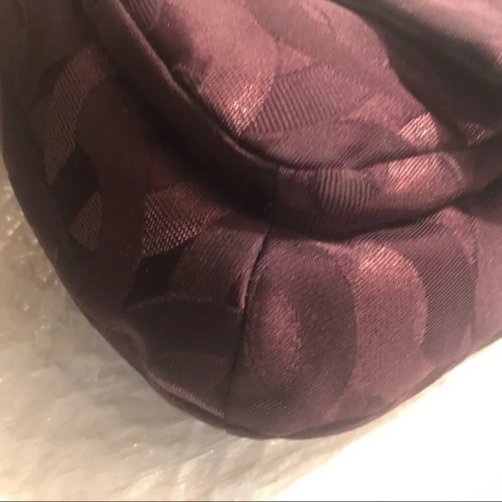 Coach purple chain link kirsten hobo bag